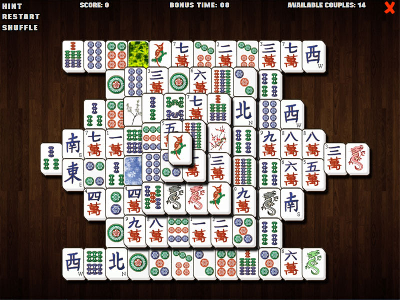 Mahjong Connect Deluxe - Hyves Games