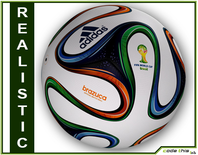 3D Model: Brazuca Official Soccer Ball World Cup 2014 - Code This