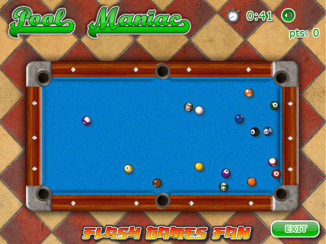 Flash Pool Game 8-Ball