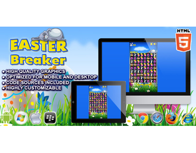 HTML5 game: Easter Breaker