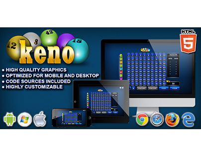 HTML5 game: Keno