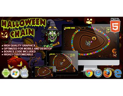 HTML5 game: Halloween Chain