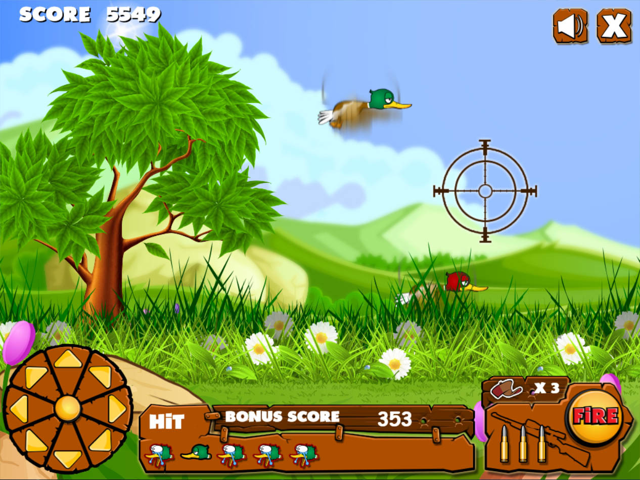 HTML5 game Duck Shooter