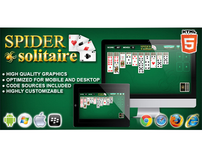 Spider Solitaire html5 sur