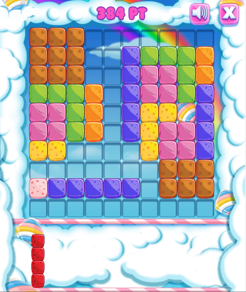 Gummy Blocks - HTML5 Puzzle Game 