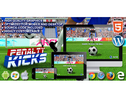 HTML5 Game: Penalty Challenge - Code This Lab srl