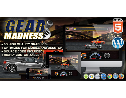 HTML5 Game: Gear Madness