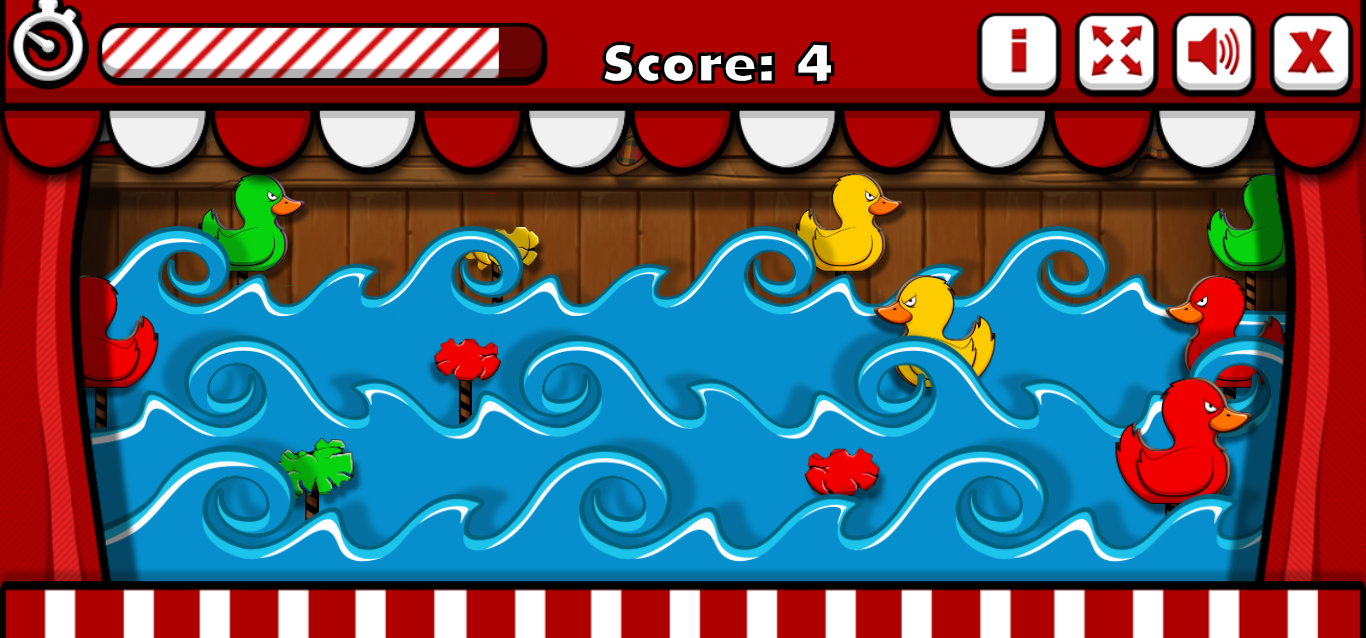 HTML5 Game Carnival Ducks