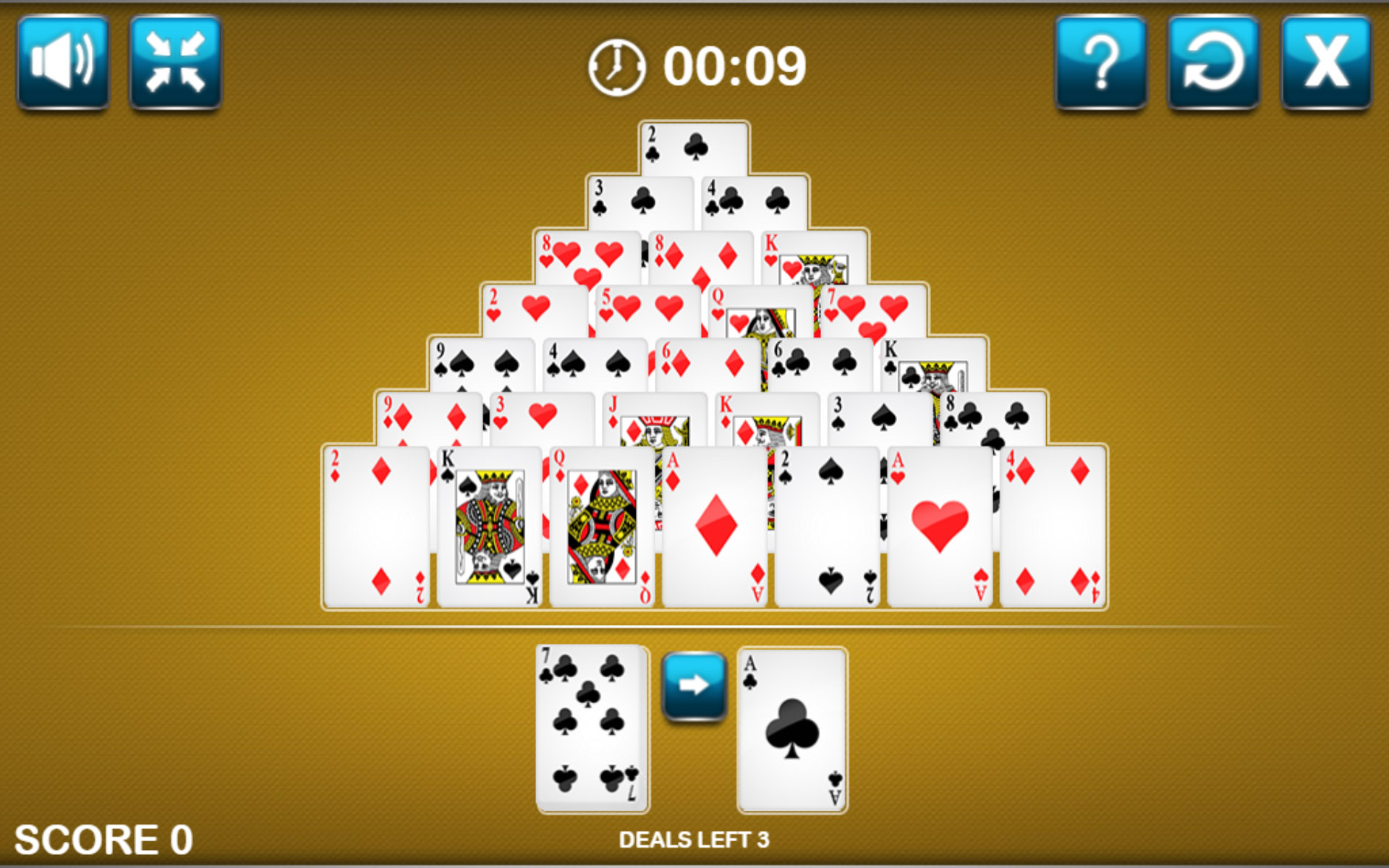 Html5 Game Pyramid Solitaire Code This Lab Srl