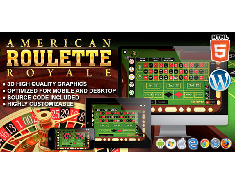 HTML5 Game: American Roulette Royale