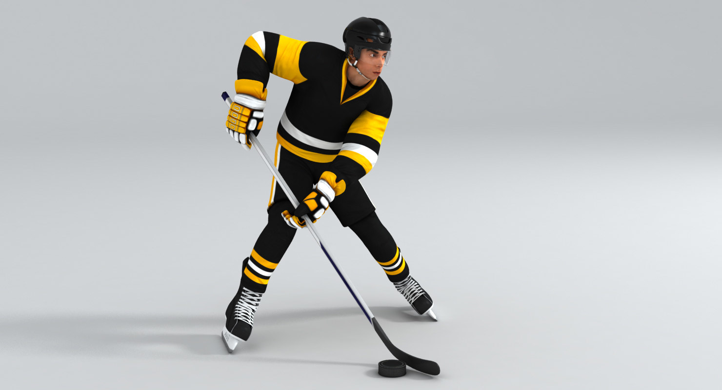 Hockey Referee Animated HQ (Turbosquid) 