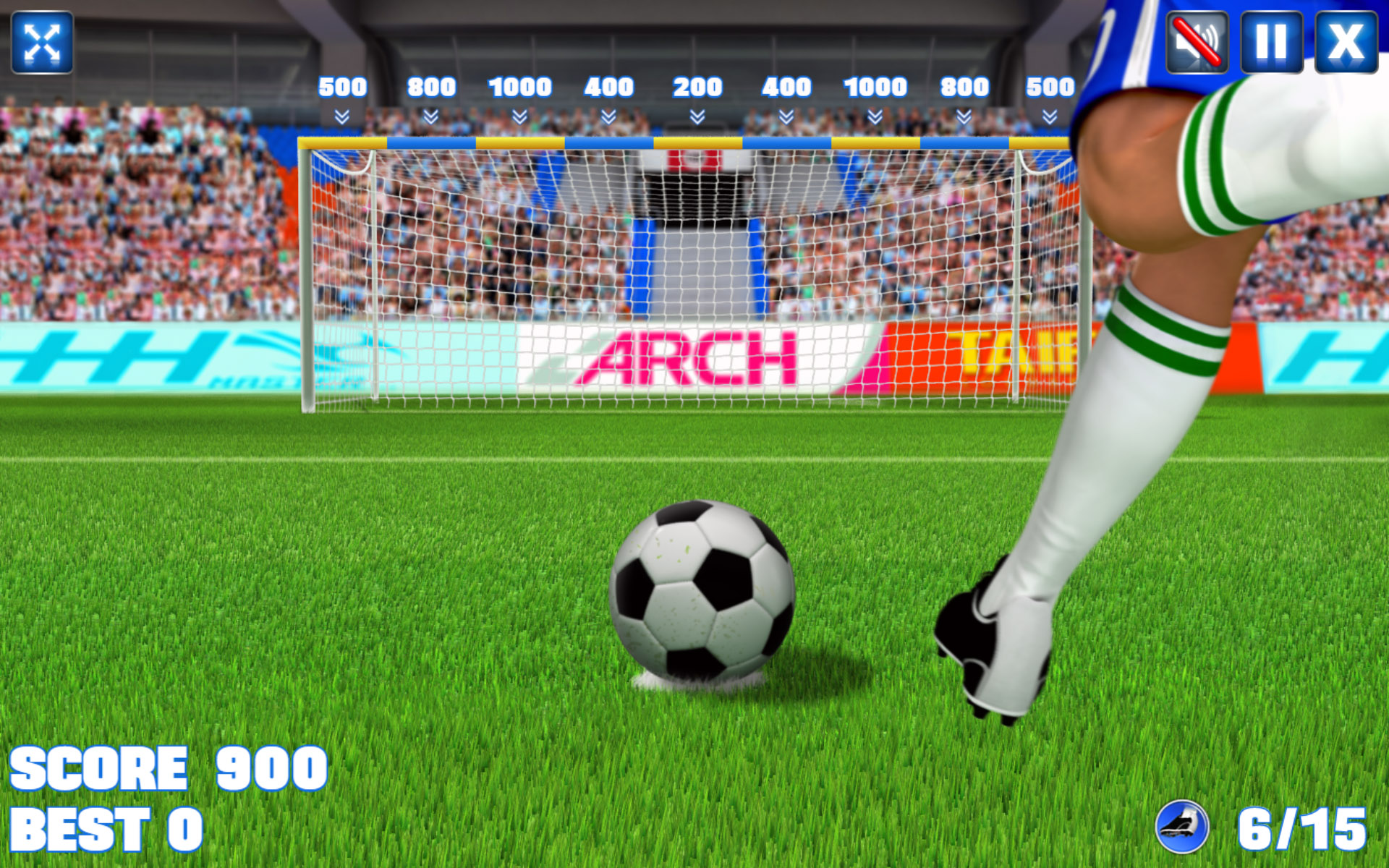 Penalty Challenge - HTML5 Sport Game by codethislab